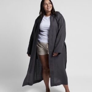 NWT Parachute 100% Linen Luxury Robe• (missing belt)